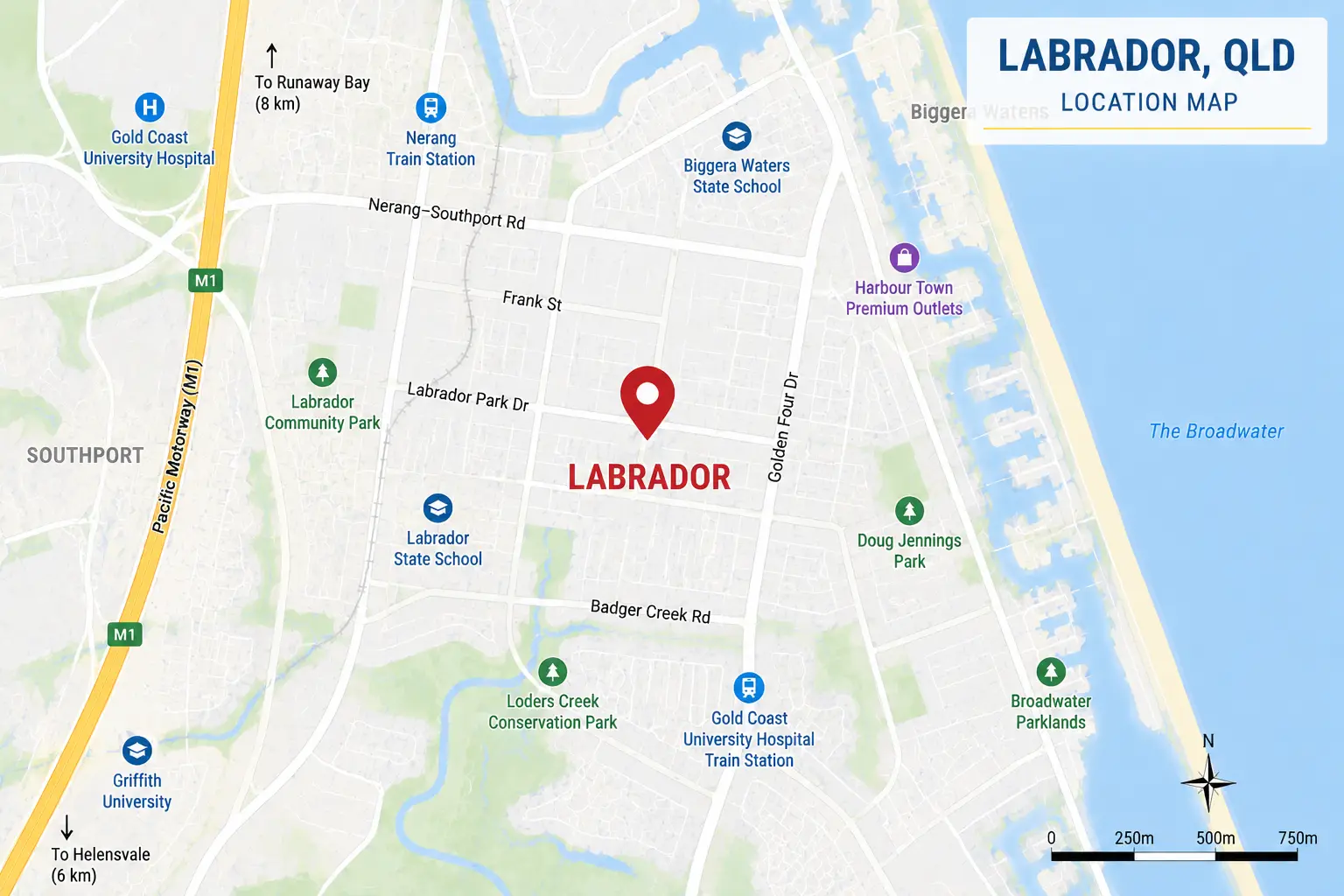 providing electrical services at Labrador location